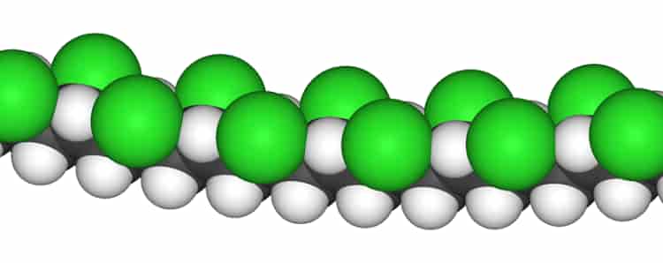 ساختار مولکولی پی وی سی PVC